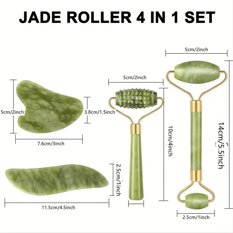 Jade Roller & Gua Sha Set