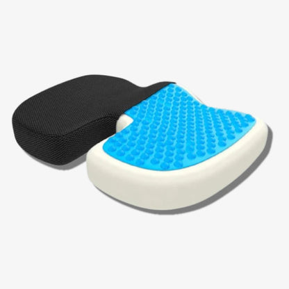 Orthopedic seat cushion for back pain relief and posture support