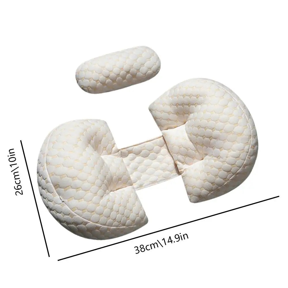 Dimensions of the maternity cushion for pregnancy support and postpartum relief