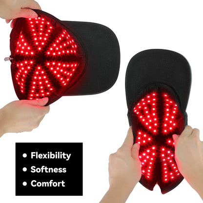 NIR Infrared Light Therapy Cap for Hair Regrowth, Hair Loss Treatment, and Stroke Recovery