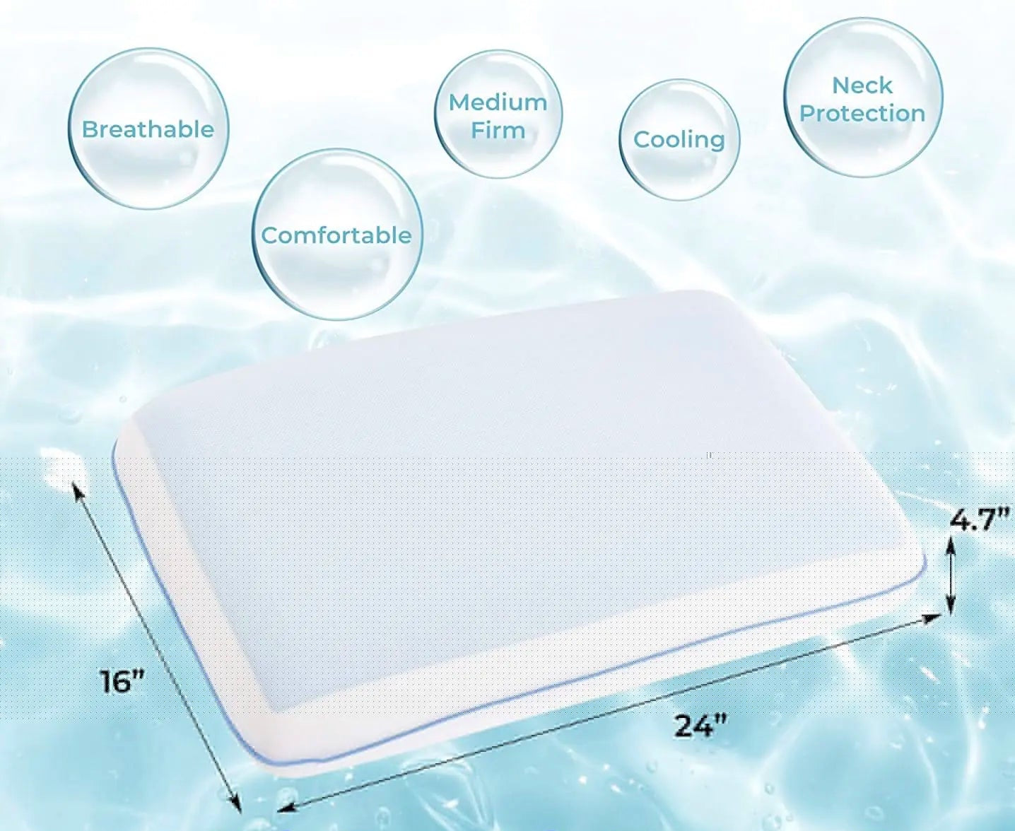 Cooling Orthopedic Pillow