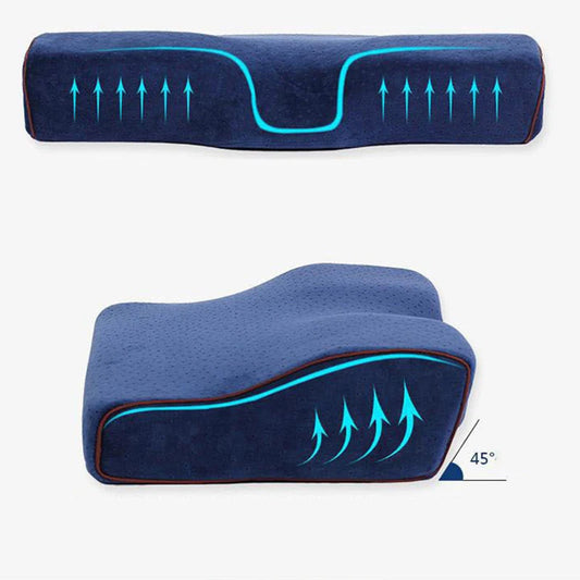 Premium orthopedic cooling pillow for restorative sleep and comfort