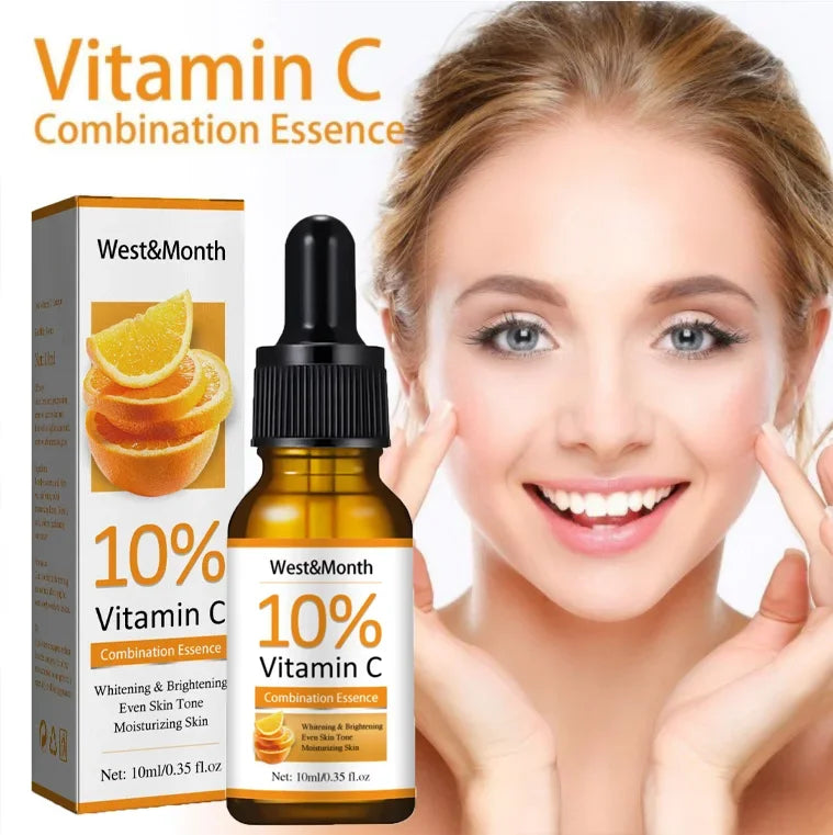 Effects of Vitamin C Facial Essence on dark spots, skin brightening, and anti-aging