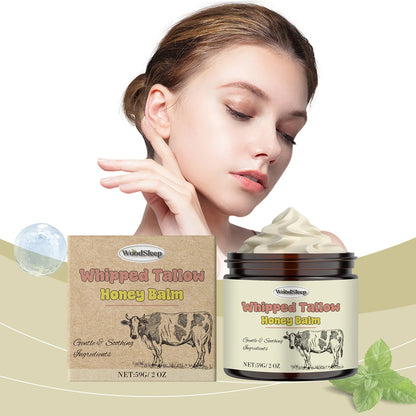 Beef tallow moisturizer for deep nourishment and dry skin hydration