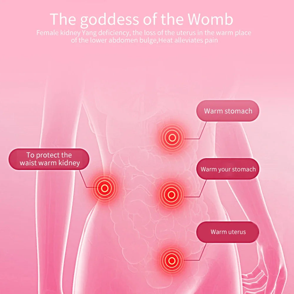 Effects of the warming waist belt for menstrual pain relief, uterine cold treatment, and abdominal comfort