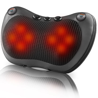 Shiatsu Neck and Back Massager for Deep Tissue Relaxation and Pain Relief