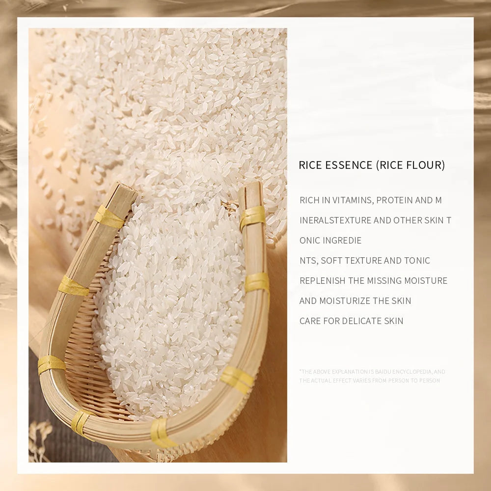 Rice flour benefits for skin brightening, oil control, and gentle exfoliation