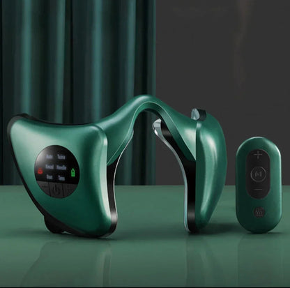 Smart facial massager for skin relaxation, circulation, and rejuvenation